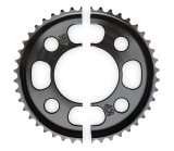 Axle Sprocket - 42 Tooth - 2.75 in Bolt Pattern - Aluminum - Black Anodized - Quarter Midget - Each thumbnail 1