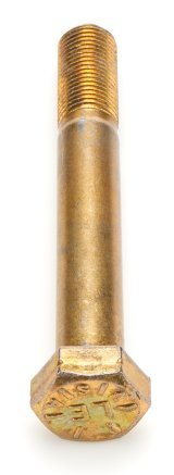Birdcage Bolt - Lower Arm - 1/2-20 in Thread - 4 in Long - Hex Head - Steel - Cadmium Plated - Dirt Sprint Car - Each thumbnail 1