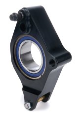Birdcage - Driver Side - 2.750 in ID Bearing - Double Bearing - Hardware Included - Aluminum - Black Anodized - Sprint Car - Each thumbnail 1