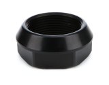 Rear Axle Nut - Right Hand Thread - Aluminum - Black Anodized - Sprint Car Axles - Each thumbnail 1
