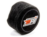 Steering Wheel Pad - 3-Spoke - Wrap Around - Snap Attachment - Suede - Black - Each thumbnail 1