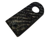 Button Bracket - Steering Wheel Mount - 1 Button - Carbon Fiber - MPI Steering Wheels - Each thumbnail 1