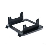 Seat Mount - Lower - Bolt-On - Fixed - Steel - Black Powder Coat - MPI Mazda Seat - Mazda Miata 2005-15 - Each thumbnail 1
