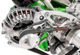 Alternator Bracket - Passenger Side - Mid Mount - Head / Water Pump Mount - Aluminum - Clear Powder Coat - Mopar B-Series - Kit thumbnail 1