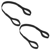 Tow Loop - Soft Loops - 18 in Long - 4000 lb Capacity Webbing - Wrap Around - Nylon - Black - Pair thumbnail 1