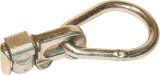Tie Down Anchor - Double Stud - 3 x 2 in Pear Ring - 5000 lb Capacity - Steel - Cadmium - Versa Track Systems - Each thumbnail 1
