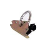 Tie Down Anchor - Heavy Duty - 2 in Ring - Steel - Cadmium - E-Track Systems - Each thumbnail 1