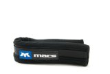 Tie Down Strap Cover - Fleece Sleeve - 2 in Wide - 20 in Long - Hook and Loop Closure - Foam Padded - Fleece - Black - 2 in Straps - Each thumbnail 1