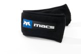Tie Down Strap Cover - Fleece Sleeve - 2 in Wide - 32 in Long - Hook and Loop Closure - Foam Padded - Fleece - Black - 2 in Straps - Each thumbnail 1