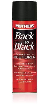 Exterior Protectant - Back To Black - 10 oz Aerosol - Each thumbnail 1