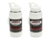 Brake Bleeder Catch Can - Power Bleeder - 20 oz - Wire Lanyard - Plastic - White - Pair thumbnail 1