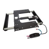Seat Mount - Powerslide - Floor Mount - Bolt-On - Power Sliding - Steel - Black Powder Coat - Kit thumbnail 1