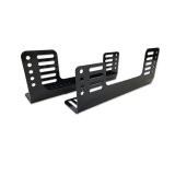 Seat Bracket - Air Max - Seat Mount - Adjustable - Steel - Black Powder Coat - Pair thumbnail 1