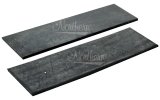 Radiator Insulator - Rubber - Black - Universal - Pair thumbnail 1