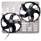 Electric Cooling Fan - Dual - 11 in Fans - 12V - 18.125 x 22.375 x 4.375 in Shroud - Kit thumbnail 1
