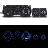 Gauge Kit - Performance II - Analog - Fuel Level / Oil Pressure / Water Temperature / Voltmeter / Tachometer / Speedometer - Black Face - GM F-Body 1970-81 - Kit thumbnail 1