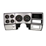 Gauge Kit - M-102 Series - Analog - Fuel Level / Oil Pressure / Water Temperature / Voltmeter / Tachometer / Speedometer - Black Face - GM Fullsize Truck 1973-87 - Kit thumbnail 1