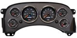 Gauge Kit - Performance II - Analog - Fuel Level / Oil Pressure / Water Temperature / Voltmeter / Tachometer / Speedometer - Black Face - GM Fullsize Truck 1999-2006 - Kit thumbnail 1