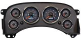 Gauge Kit - CFR Blue - Analog - Fuel Level / Oil Pressure / Water Temperature / Voltmeter / Tachometer / Speedometer - Black / Blue Face - GM Fullsize Truck 1999-2006 - Kit thumbnail 1