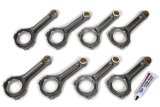 Connecting Rod - Big Block Max Plus Series - I Beam - 6.535 in Long - Bushed - 7/16 in Cap Screws - ARPL19 Bolt - Forged - Steel - Big Block Chevy - Set of 8 thumbnail 1
