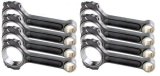 Connecting Rod - Big Block Series - I Beam - 6.700 in Long - Bushed - 7/16 in Cap Screws - Forged - Steel - Big Block Chevy - Set of 8 thumbnail 1