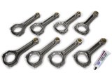 Connecting Rod - Big Block Max Plus Series - I Beam - 6.800 in Long - Bushed - 7/16 in Cap Screws - ARPL19 Bolt - Forged - Steel - Big Block Chevy - Set of 8 thumbnail 1