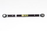 Suspension Tube - Greasable - 0.875 in OD - 13 in Long - 5/8-18 in Female Thread - Chromoly Rod Ends - Aluminum - Black Anodized - Each thumbnail 1