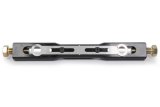 Control Arm Cross Shaft - Slotted - Aluminum - Rod End Style - Black Anodized - Out-Pace 33-Series Upper Control Arm - Each thumbnail 1