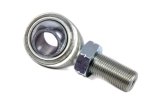 Rod End - Spherical - 5/8 in Bore - 5/8-18 in Left Hand Male Thread - Jam Nut Included - Steel - Zinc Oxide - Each thumbnail 1