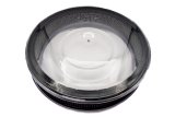 Air Cleaner Assembly - 18 in Round - 4.5 in Tall - 7.27 in Carb Flange - Dropped Base - Plastic - Clear - Kit thumbnail 1