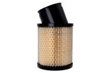 Air Filter Element - Round - 4.25 in Diameter - 5 in Tall - Wire Mesh Included - Paper - White - Dirt Kart - Each thumbnail 1