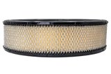 Air Filter Element - Round - 14 in Diameter - 3.5 in Tall - Wire Mesh Included - Paper - White - Universal - Each thumbnail 1