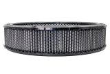 Air Filter Element - Round - 14 in Diameter - 3 in Tall - Wire Mesh Included - Paper - Gray - Universal - Each thumbnail 1