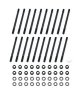 Cylinder Head Stud Kit - Patriot Series - 12 Point Nuts - Chromoly - Black Oxide - Ford Powerstroke - Kit thumbnail 1