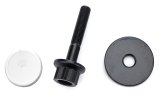 Harmonic Balancer Bolt - 7/16-20 in Thread - 2.475 in Long - 13/16 in 12 point Head - Washer Included - Steel - Black Oxide - Small Block Chevy - Each thumbnail 1