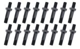 Rocker Arm Stud - 7/16-14 in Base Thread - 7/16-20 in Top Thread - 1.775 in Effective Stud Length - Steel - Black Oxide - Small Block Chevy - Set of 16 thumbnail 1