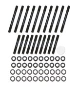 Cylinder Head Stud Kit - Patriot Series - 12 Point Nuts - Chromoly - Black Oxide - Ford FE-Series - Edelbrock / OEM Heads - Kit thumbnail 1