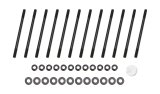 Cylinder Head Stud Kit - Patriot Series - 12 Point Nuts - Steel - Black Oxide - Subaru 4-Cylinder - Kit thumbnail 1