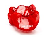 Air Filter Wrap - Pre Filter - Round - 14 in Diameter - 4 in Tall - Outerwears Logo - Polyester - Red - Each thumbnail 1
