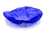 Air Filter Wrap - Pre Filter - Round - 14 in Diameter - 4 in Tall - Top - Outerwears Logo - Polyester - Blue - Each thumbnail 1