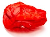 Air Filter Wrap - Pre Filter - Round - 14 in Diameter - 5 in Tall - Top - Outerwears Logo - Polyester - Red - Each thumbnail 1