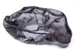 Air Filter Wrap - Pre Filter - Oval - 15 in Long - 5.5 in Wide - 3.75 in Tall - Top - Outerwears Logo - Polyester - Black - Each thumbnail 1