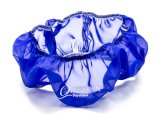 Air Filter Wrap - Pre Filter - Round - 14 in Diameter - 3 in Tall - Outerwears Logo - Polyester - Blue - Each thumbnail 1