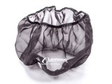 Air Filter Wrap - Pre Filter - Round - 11 in Diameter - 6 in Tall - Outerwears Logo - Polyester - Black - Each thumbnail 1