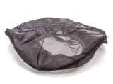 Air Filter Wrap - Pre Filter - Round - 14 in Diameter - 3 in Tall - Top - Outerwears Logo - Polyester - Black - Each thumbnail 1
