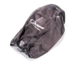 Air Filter Wrap - Pre Filter - 6 in OD Base - 4.625 in OD Top - 9 in Tall - Top - Water Repellent - Polyester - Black - Each thumbnail 1