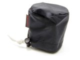 Scrub Bag - 3 in OD - 2.5 in Tall - Polyester - Black - Breathers - Each thumbnail 1