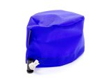 Scrub Bag - 3 in OD - 2.5 in Tall - Polyester - Blue - Breathers - Each thumbnail 1