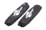 Shock Cover - Shockwears - 12 in Long - 3.500 in OD - Elastic Ends - Hook and Loop Closure - Polyester - Black - Pair thumbnail 1