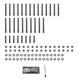 Cylinder Head Stud Kit - 12 Point Nuts - Steel - Black Oxide - Big Block Chevy - Brodix Heads - Kit thumbnail 1
